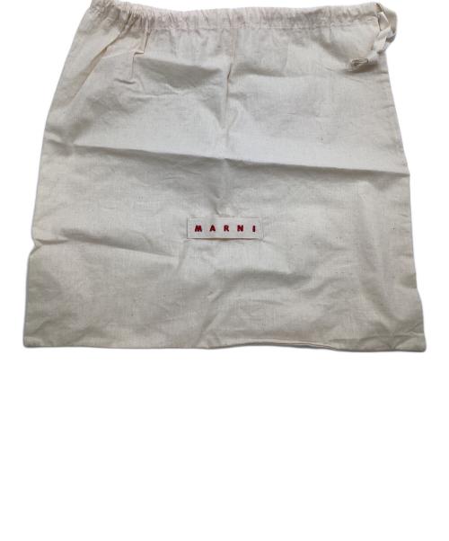 MARNI（マルニ）MARNI (マルニ) ロゴパッチ パフ ラージ ショルダー ベルトバッグ ブラックの古着・服飾アイテム