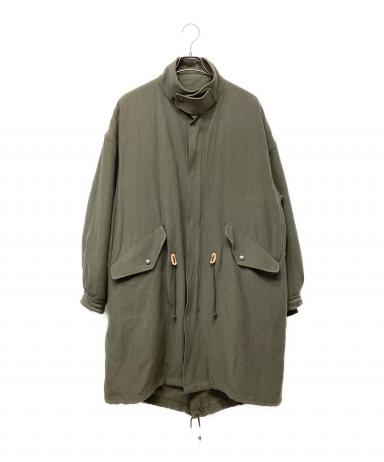 中古・古着通販】MARKA (マーカ) MODS PARKA - wool×linen backsatin