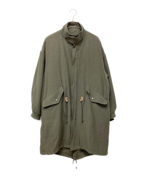 MARKA（マーカ）MARKA (マーカ) MODS PARKA - wool×linen backsatin グリーン サイズ:Mの古着・服飾アイテム