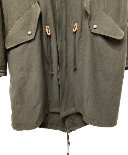 MARKA（マーカ）MARKA (マーカ) MODS PARKA - wool×linen backsatin グリーン サイズ:Mの古着・服飾アイテム