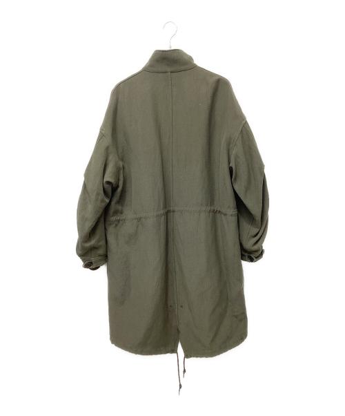 MARKA（マーカ）MARKA (マーカ) MODS PARKA - wool×linen backsatin グリーン サイズ:Mの古着・服飾アイテム