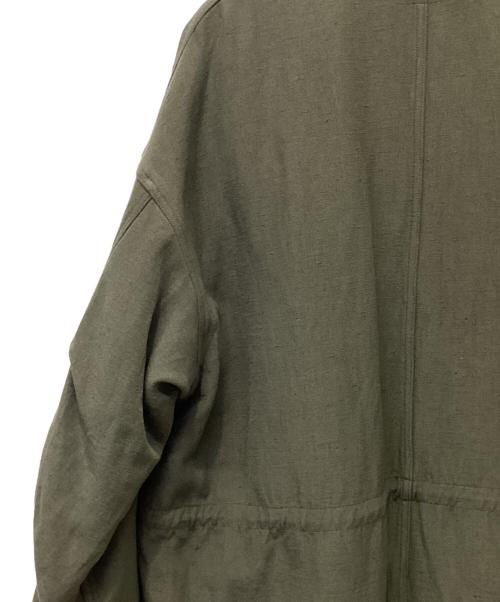 MARKA（マーカ）MARKA (マーカ) MODS PARKA - wool×linen backsatin グリーン サイズ:Mの古着・服飾アイテム