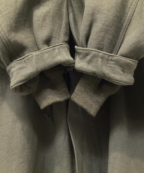MARKA（マーカ）MARKA (マーカ) MODS PARKA - wool×linen backsatin グリーン サイズ:Mの古着・服飾アイテム
