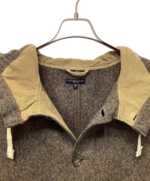 Engineered Garments（エンジニアドガーメンツ）Engineered Garments (エンジニアードガーメンツ) ウールフーデットコート ベージュ サイズ:Sの古着・服飾アイテム