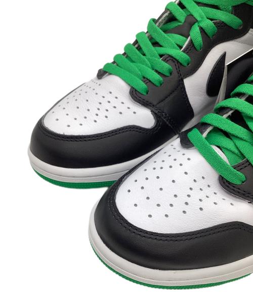 NIKE（ナイキ）NIKE (ナイキ) Air Jodan1 Retoro High OG ブラック×グリーン サイズ:9の古着・服飾アイテム