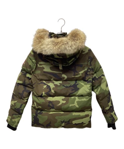 CANADA GOOSE（カナダグース）CANADA GOOSE (カナダグース) WYNDHAM PARKA FUSION FIT グリーン サイズ:Sの古着・服飾アイテム