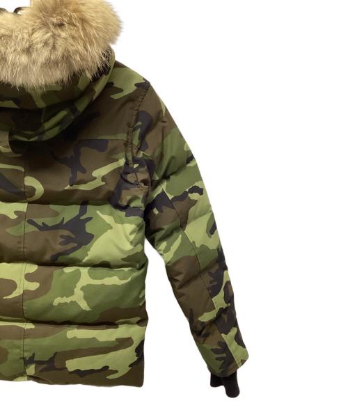 CANADA GOOSE（カナダグース）CANADA GOOSE (カナダグース) WYNDHAM PARKA FUSION FIT グリーン サイズ:Sの古着・服飾アイテム