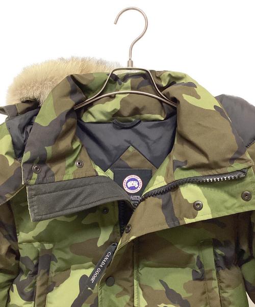 CANADA GOOSE（カナダグース）CANADA GOOSE (カナダグース) WYNDHAM PARKA FUSION FIT グリーン サイズ:Sの古着・服飾アイテム