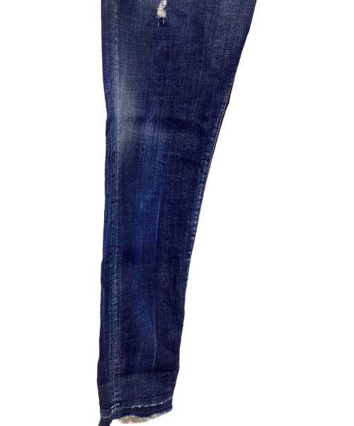 DSQUARED2（ディースクエアード）DSQUARED2 (ディースクエアード) デニムパンツ ネイビー サイズ:44の古着・服飾アイテム