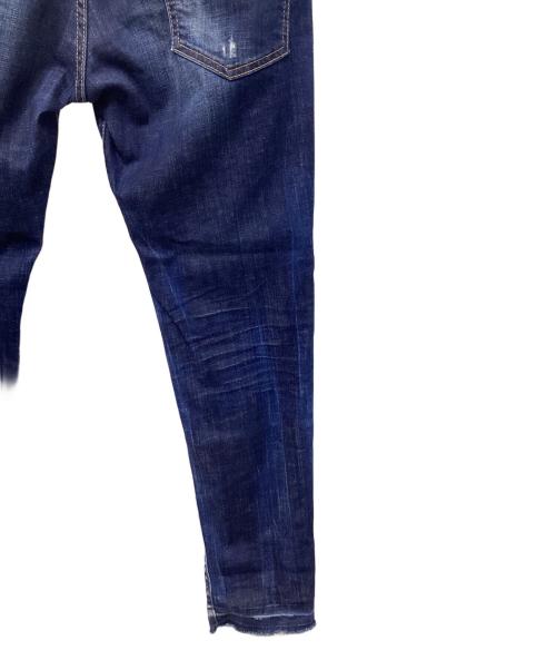 DSQUARED2（ディースクエアード）DSQUARED2 (ディースクエアード) デニムパンツ ネイビー サイズ:44の古着・服飾アイテム
