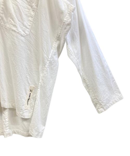 Y's（ワイズ）Y's (ワイズ) THIN COTTON TWILL HOODIE PULL OVER ホワイト サイズ:Sの古着・服飾アイテム