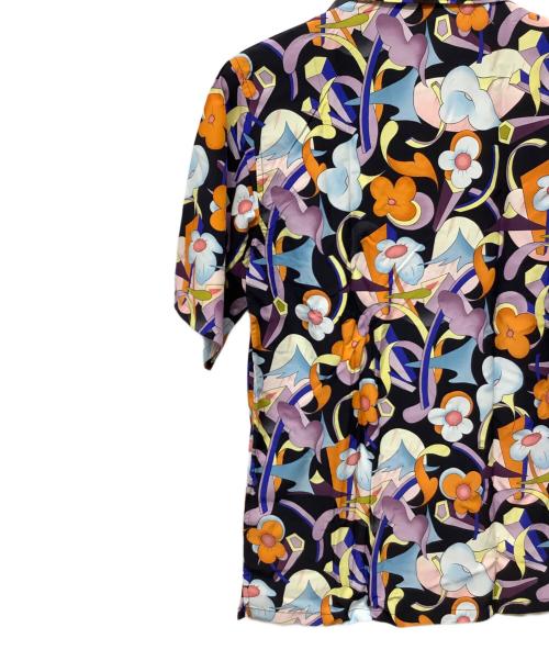 PRADA（プラダ）PRADA (プラダ) アロハシャツ ブラック×ホワイト サイズ:XSの古着・服飾アイテム