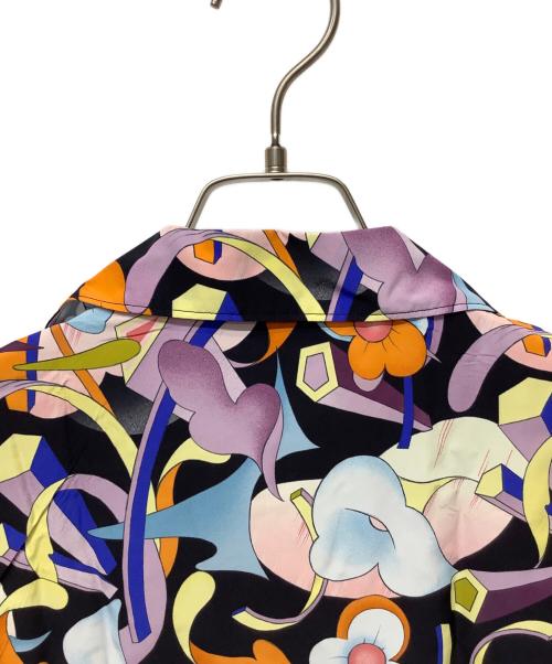 PRADA（プラダ）PRADA (プラダ) アロハシャツ ブラック×ホワイト サイズ:XSの古着・服飾アイテム