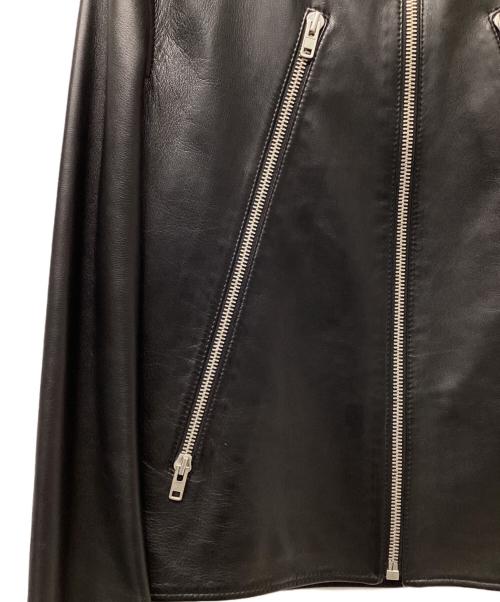 Maison Margiela（メゾンマルジェラ）Maison Margiela (メゾンマルジェラ) 5zip Leather Jacket ブラック サイズ:48の古着・服飾アイテム