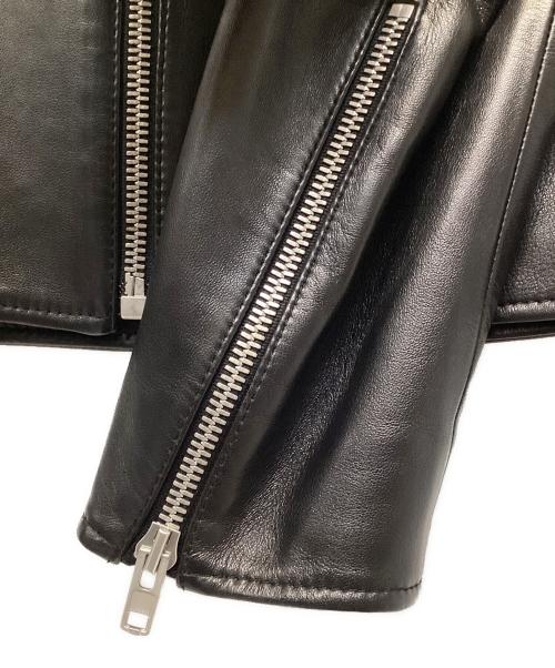 Maison Margiela（メゾンマルジェラ）Maison Margiela (メゾンマルジェラ) 5zip Leather Jacket ブラック サイズ:48の古着・服飾アイテム