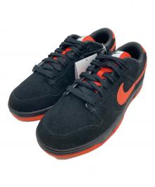 NIKE（ナイキ）の古着「ローカットスニーカー」｜ブラック×オレンジ