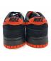 中古・古着 NIKE (ナイキ) ローカットスニーカー ブラック×オレンジ サイズ:27.5cm：7000円