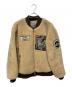 AVIREX（アヴィレックス）の古着「ボアジャケット」｜ベージュ