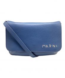 MARNI（マルニ）の古着「POCHETTE ショルダーバッグ」｜ブルー