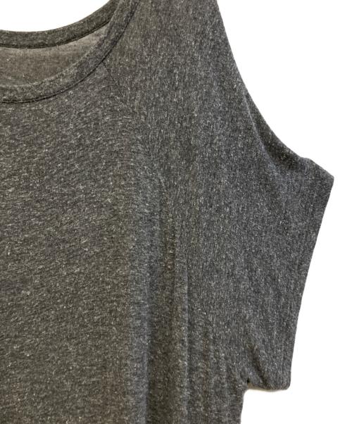 Y's（ワイズ）Y's (ワイズ) レーヨンリネンニットワンピース グレー サイズ:2の古着・服飾アイテム