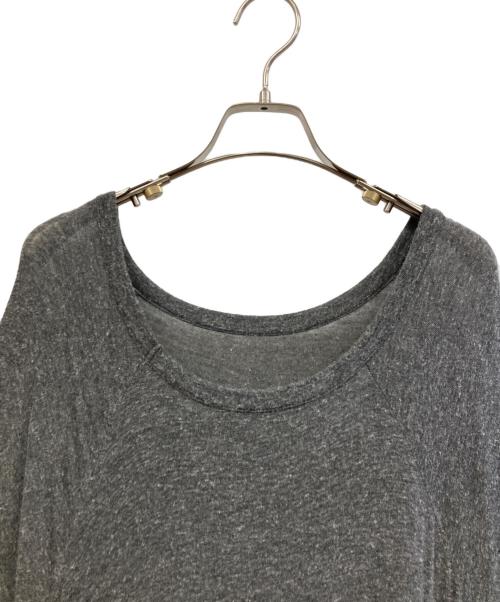 Y's（ワイズ）Y's (ワイズ) レーヨンリネンニットワンピース グレー サイズ:2の古着・服飾アイテム