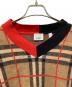 中古・古着 BURBERRY (バーバリー) Check Merio Wool Jacquard Sweater ブラウン サイズ:L：32000円