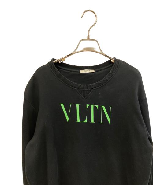 VALENTINO（ヴァレンティノ）VALENTINO (ヴァレンティノ) スウェットシャツ ブラック サイズ:Lの古着・服飾アイテム