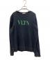 VALENTINO（ヴァレンティノ）の古着「スウェットシャツ」｜ブラック