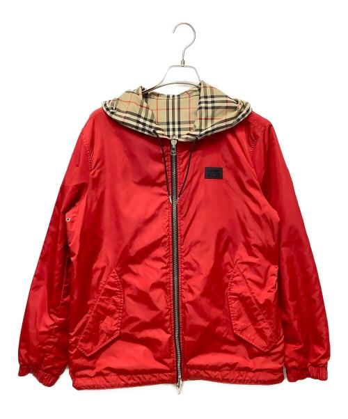 BURBERRY（バーバリー）BURBERRY (バーバリー) リバーシブルマウンテンパーカー ベージュ サイズ:Mの古着・服飾アイテム