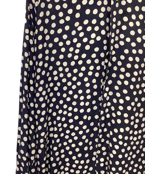 Saint Laurent Paris（サンローランパリ）Saint Laurent Paris (サンローランパリ) シルクシャツ ネイビー サイズ:37の古着・服飾アイテム