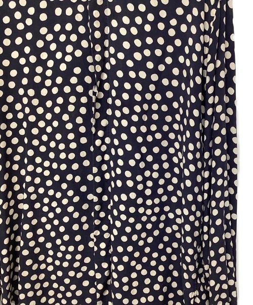 Saint Laurent Paris（サンローランパリ）Saint Laurent Paris (サンローランパリ) シルクシャツ ネイビー サイズ:37の古着・服飾アイテム