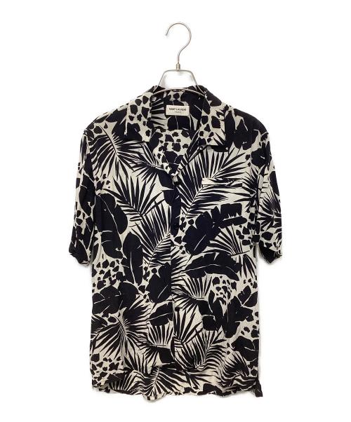 Saint Laurent Paris（サンローランパリ）Saint Laurent Paris (サンローランパリ) 半袖シャツ ブラック サイズ:37の古着・服飾アイテム