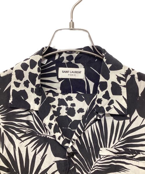 Saint Laurent Paris（サンローランパリ）Saint Laurent Paris (サンローランパリ) 半袖シャツ ブラック サイズ:37の古着・服飾アイテム