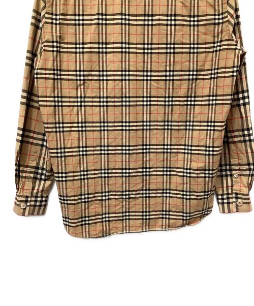 BURBERRY（バーバリー）BURBERRY (バーバリー) ロングスリーブノバチェックシャツ ベージュ サイズ:Mの古着・服飾アイテム