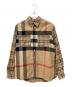 BURBERRY（バーバリー）の古着「ロングスリーブノバチェックシャツ」｜ベージュ