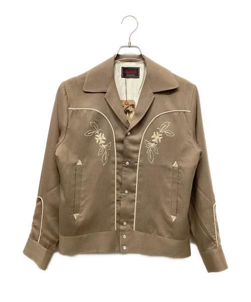 GANGSTERVILLE（ギャングスタービル）GANGSTERVILLE (ギャングスタービル) DJANGO-JACKET ブラウン サイズ:Sの古着・服飾アイテム