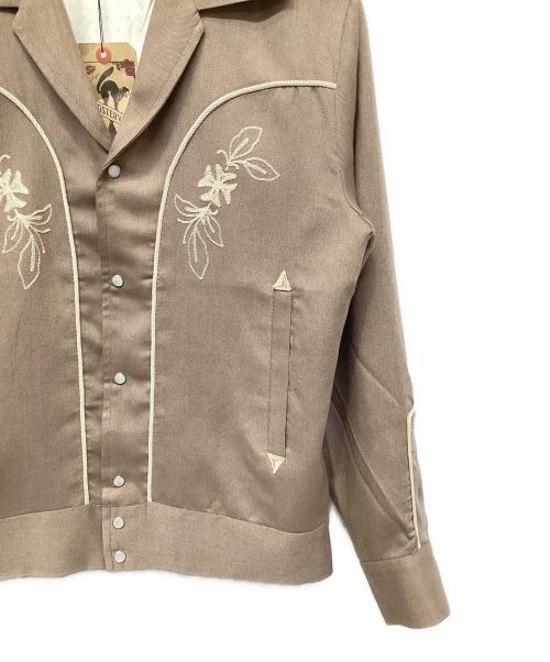 GANGSTERVILLE（ギャングスタービル）GANGSTERVILLE (ギャングスタービル) DJANGO-JACKET ブラウン サイズ:Sの古着・服飾アイテム