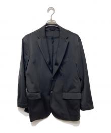 EMPORIO ARMANI（エンポリオ アルマーニ）の古着「ナイロンテーラードジャケット」｜ブラック