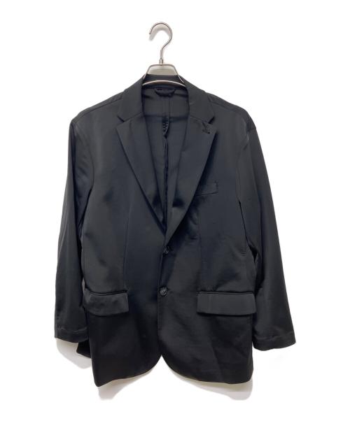 EMPORIO ARMANI（エンポリオ アルマーニ）EMPORIO ARMANI (エンポリオ アルマーニ) ナイロンテーラードジャケット ブラック サイズ:XLの古着・服飾アイテム