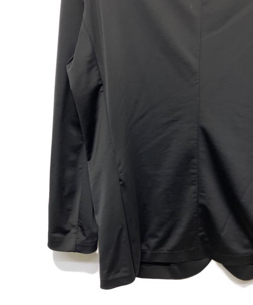 EMPORIO ARMANI（エンポリオ アルマーニ）EMPORIO ARMANI (エンポリオ アルマーニ) ナイロンテーラードジャケット ブラック サイズ:XLの古着・服飾アイテム