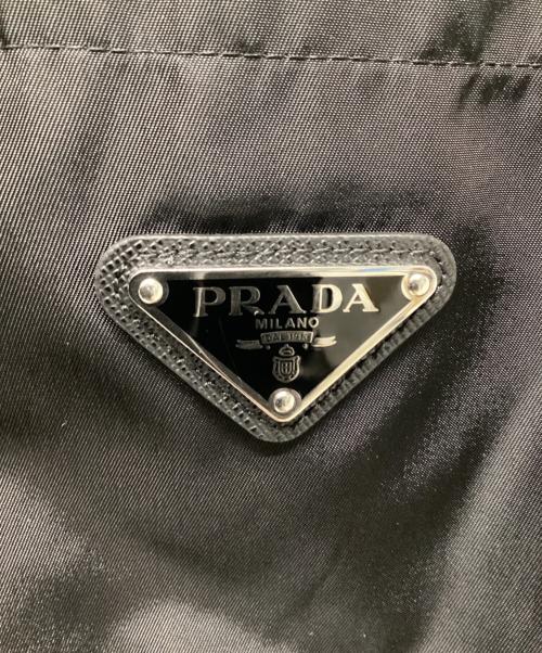 PRADA（プラダ）PRADA (プラダ) トライアングルロゴコーチジャケット ブラック サイズ:XSの古着・服飾アイテム