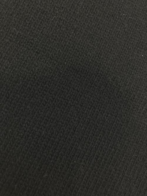 PRADA（プラダ）PRADA (プラダ) ロゴマフラー ブラック×ホワイトの古着・服飾アイテム
