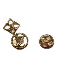 LOUIS VUITTON（ルイ ヴィトン）の古着「LOUIS VUITTON（ルイヴィトン）ピアス・クレイジー イン ロック」｜ゴールドカラー