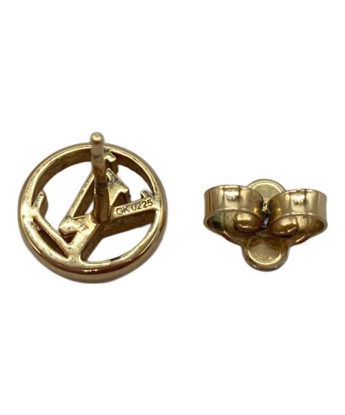 LOUIS VUITTON（ルイ ヴィトン）LOUIS VUITTON (ルイ ヴィトン) LOUIS VUITTON（ルイヴィトン）ピアス・クレイジー イン ロック ゴールドカラーの古着・服飾アイテム