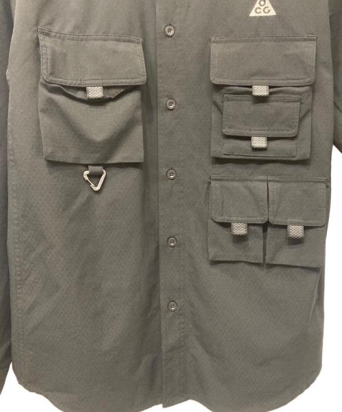 NIKE ACG（ナイキエーシージー）NIKE ACG (ナイキエージーシー) DF UV DEV トレイル ブラック サイズ:Lの古着・服飾アイテム