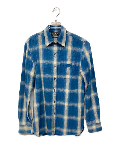 RRL（ダブルアールエル）RRL (ダブルアールエル) 長袖シャツ ブルー サイズ:175/96Aの古着・服飾アイテム