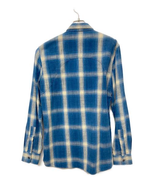 RRL（ダブルアールエル）RRL (ダブルアールエル) 長袖シャツ ブルー サイズ:175/96Aの古着・服飾アイテム