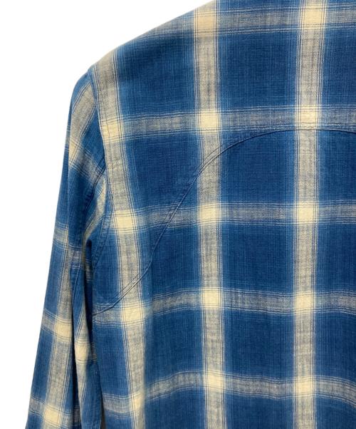 RRL（ダブルアールエル）RRL (ダブルアールエル) 長袖シャツ ブルー サイズ:175/96Aの古着・服飾アイテム