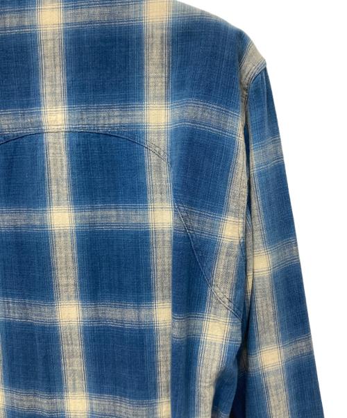 RRL（ダブルアールエル）RRL (ダブルアールエル) 長袖シャツ ブルー サイズ:175/96Aの古着・服飾アイテム
