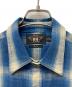 中古・古着 RRL (ダブルアールエル) 長袖シャツ ブルー サイズ:175/96A：12000円